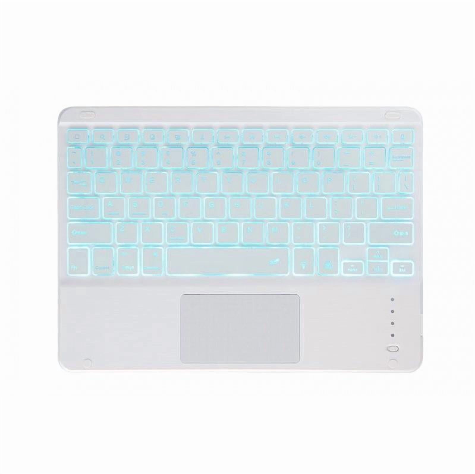 10 Inch Bluetooth Touch Keyboard Suitable For IPad, Apple, Android Mobile Phone Universal Keyboard Multifunctional Key Backlight