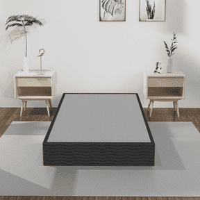 Arhomefurni 10 inch Twin Box Spring, Heavy Duty Metal Twin Mattress Foundation with Fabric Cover, Noise-Free, Easy Assembly
