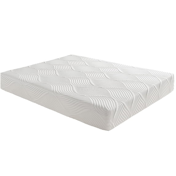 10 Inch California King Firm Gel Memory Foam Mattress in a Box with Tencel Cover for Cool Sleep