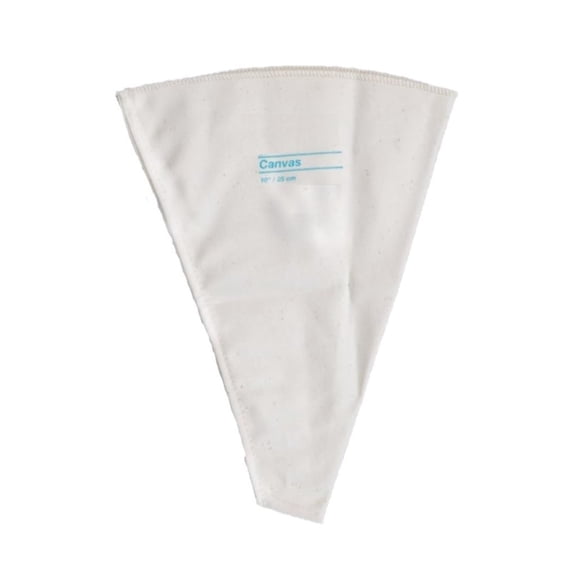 10 Inch Canvas Pastry Bag for Cake Cupcake Cookie Decorating