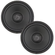 10 Inch Car Subwoofer Pair 300W Peak, 4 Ohm - Deep Bass Upgrade w/ Heavy Magnet