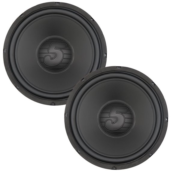10 Inch Car Subwoofer Pair (300W Peak, 4 Ohm) - Deep Bass Upgrade w/ Heavy Magnet