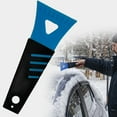 thumbnail image 1 of 10 Inch Car Windshield Ice Scraper, Anti-Scratch Snow Frost Ice Removal Tool with Sponge Grip Handle, Multi Functional Durable Shovel, Universal Winter Car Accessory for Car, Truck, SUV, 1 of 9