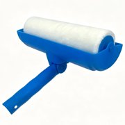 Nichiyo 10 Inch Ceiling Paint Roller with Adjustable Splash Guard, No Drip Roller for Painting Ceilings and Walls, Compatible with Extension Poles