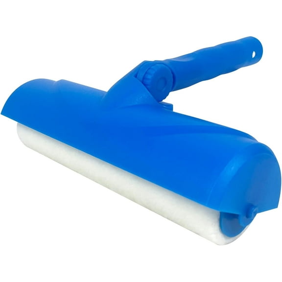 10 Inch Ceiling Paint Roller with Shield Roller and Shield with Adjustable Head Ceiling Paint Rollers No Drip Roller Without Splatter Paint Brush for Painting Ceilings Wall (EL01152)