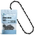 thumbnail image 1 of 10-Inch Chainsaw Chain R40 Replacement for Worx WG322 - (10", 3/8", .043", 40 Drive Links), 1 of 8