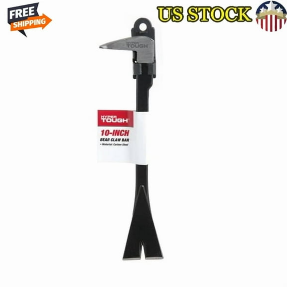 10 Inch Claw Hammer Nail Puller Pry Bar Forged Steel Tool Precision Prying New