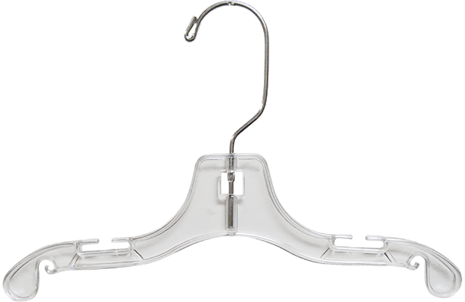 https://i5.walmartimages.com/seo/10-Inch-Clear-Plastic-Baby-Top-Hanger-with-Notches-and-Swivel-Hook-Box-of-50_a12fde61-c614-49b0-8631-17a3212d2282_1.c0f1e12413a08cae67115dff9638ae56.jpeg
