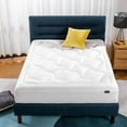 thumbnail image 1 of 10 Inch Cloud Memory Foam Mattress, Full, Fiberglass Free, Pressure Relieving, Mattress in A Box, CertiPUR-US Certified, White, 1 of 21