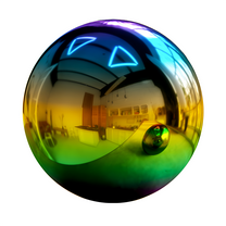 10-Inch Colorful Stainless Steel Gazing Ball – Vibrant Mirror Sphere for Home, Garden, Patio, Outdoor or Indoor Decor