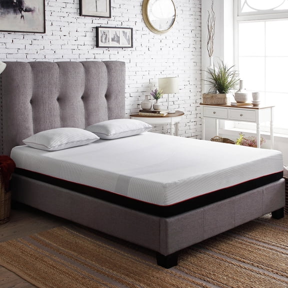 10-Inch Cooling Memory Foam King Mattress Adjustable Base Fit for Personalized Rest
