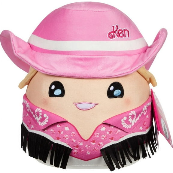 Barbie Cuutopia Plush Stuffed Pillow Doll with Cowboy Outfit & Hat