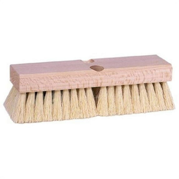 10 Inch Deck Scrub Brush Cream Colored