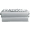 thumbnail image 1 of 10" Inch Deep Pocket King Size Fitted Sheet Only - 400 Thread Count - Premium 100% Egyptian Cotton Mattress Cover Sheets & Protectors - Light Grey Solid., 1 of 4