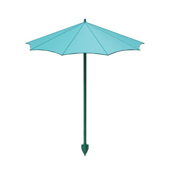 10 Inch Diam Plant Umbrella, Outdoor UV Protection Plant Shade, Mini Parasol Provides Shade to Defend Plants from Blazing Sun, Windproof Sunshade for Garden Balcony Patio Plants