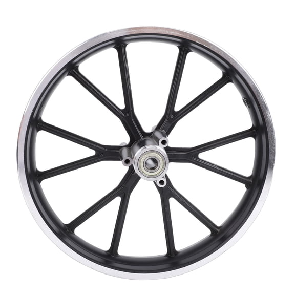 10 Inch Dirt Bike Wheel Hub 2.50-10 Aluminum Alloy Rim - Rear Wheel Replacement for Mini Pocket Bike, E-bike, 49-50cc Dirt Bike