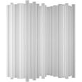 thumbnail image 1 of 10 Inch Drinking Straws 250Pcs 10 Inch X 0.28 Inch (White Transparent), 1 of 6