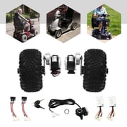 10 Inch Electric Bike Conversion Kit, 24V 250W Motor Kit with Reverse Gear&Thumb Throttle, 0.8N.m Torque Gear Motor for DIY Bike Conversion