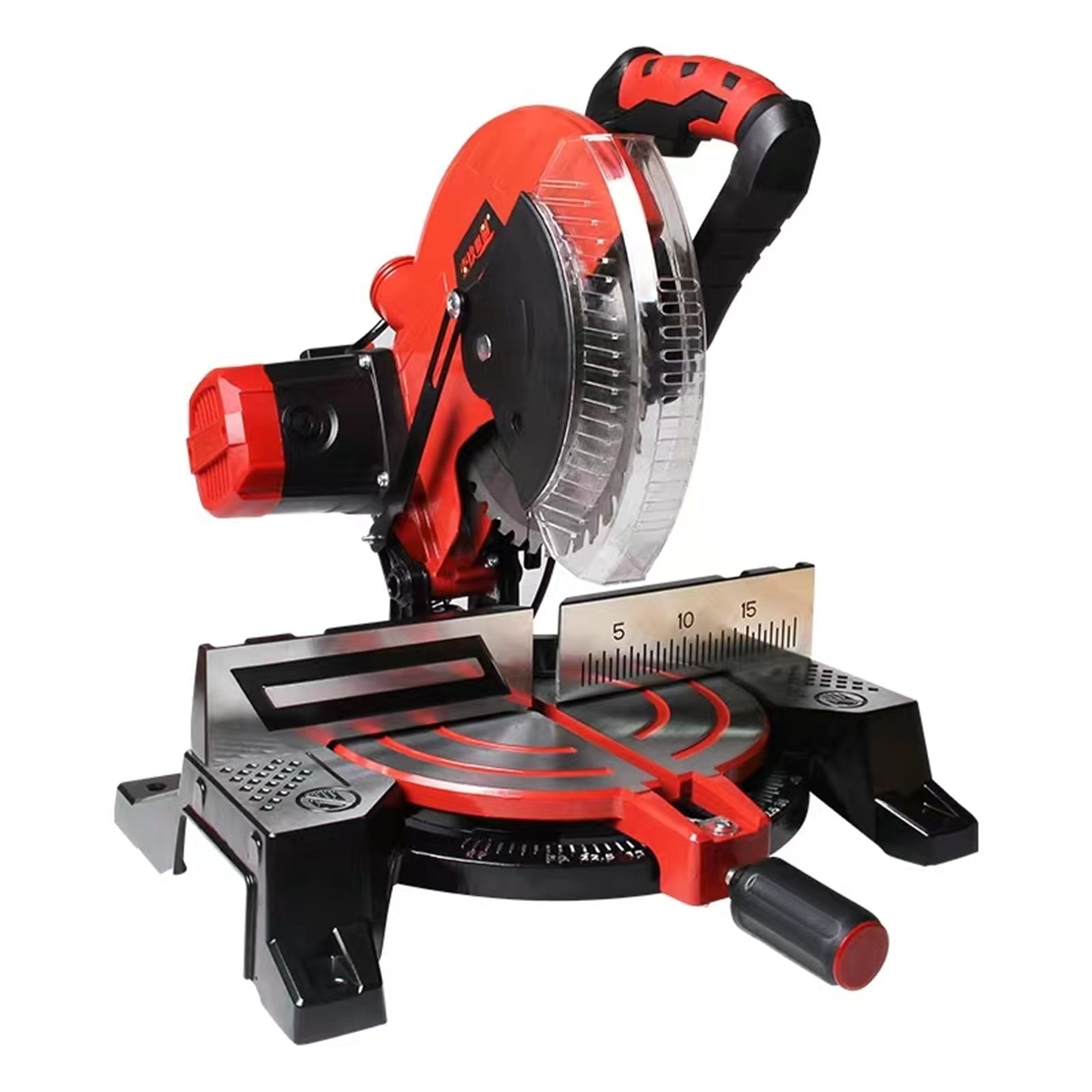 10 Inch Electric Saw Aluminum Machine 1800W Multifunctional Circular Saw 45 Degree Cutting Miter Sawing Aluminum Machine ,Easy to Operate