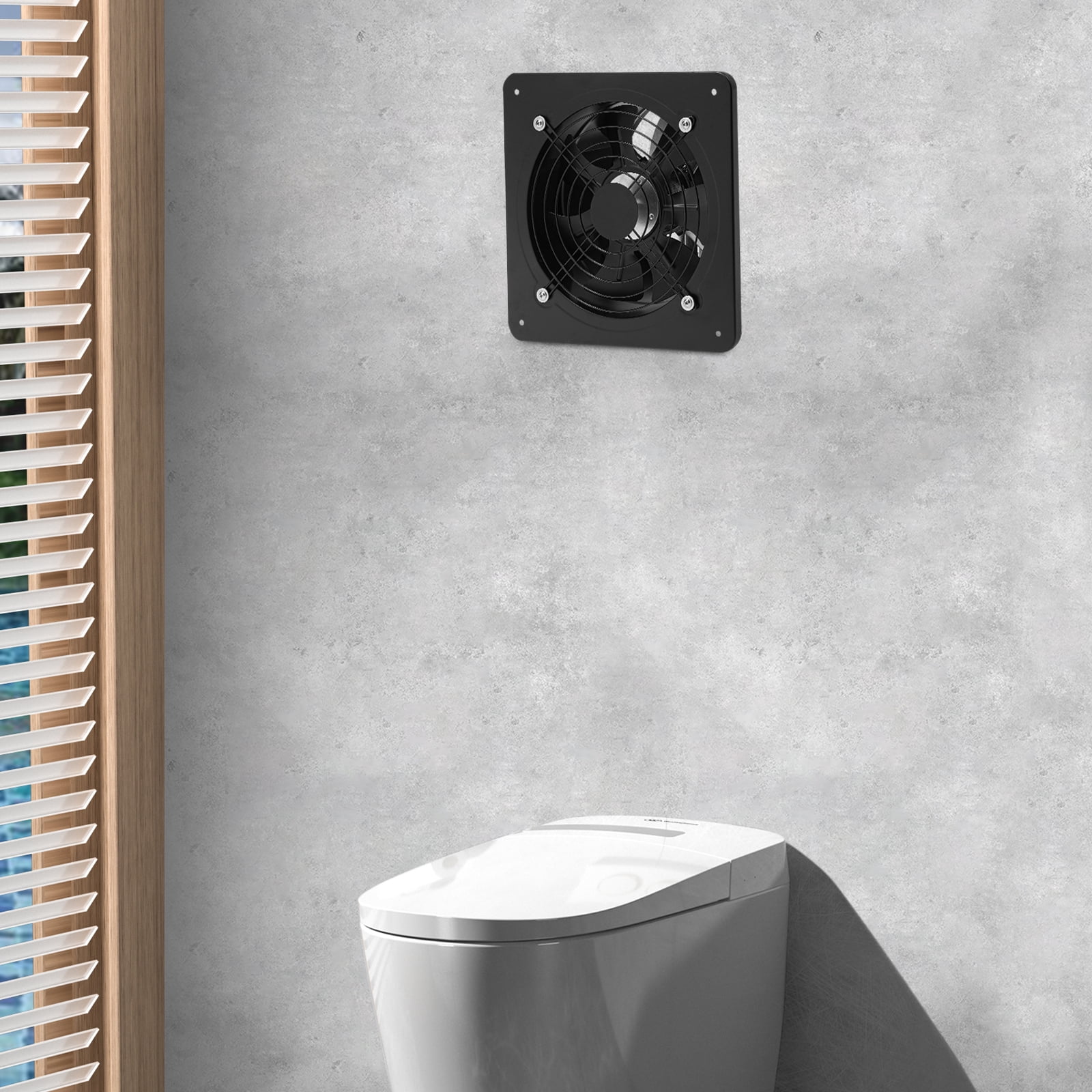 10 Inch Exhaust Fan Portable Ventilation Fan Kitchen Exhaust Fan Wall Mounted