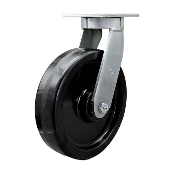 10 Inch Extra Heavy Duty Phenolic Wheel Swivel Caster with Swivel Lock SCC