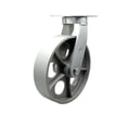 thumbnail image 1 of 10 Inch Extra Heavy Duty Semi Steel Cast Iron Wheel Swivel Top Plate Caster SCC, 1 of 2