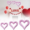 thumbnail image 1 of 10 Inch Flocked Heart Wreath Red - Valentine's Day Hanging Sign, Garland Decoration for Home, Wedding, Anniversary & Front Door Decor, 1 of 6