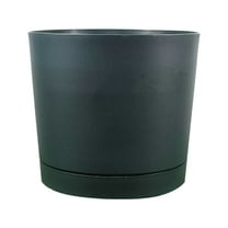 10 Inch Flower Pots Planters for Outdoor Indoor, Modern Decorative Garden Pot with Saucer, planters for House