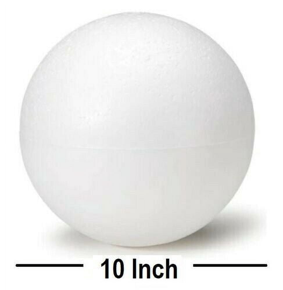 10 Inch Foam Ball Polystyrene Balls for Art & Crafts Projects - Walmart.com