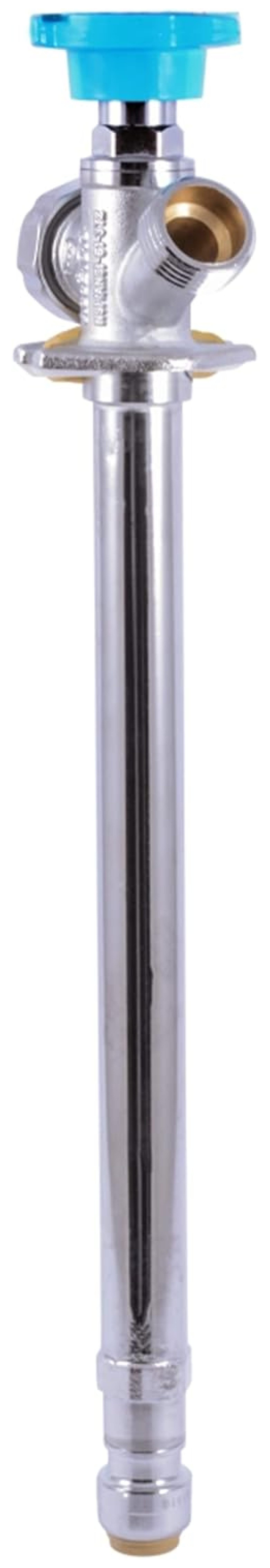 Aquor House Hydrant V1 - Rubinetto Per Idrante Da Parete Antigelo Con Attacco Rapido E Anti-sifone, Bavaglino Antigelo, 30,5 Cm, Grigio Ardesia - Foto 2