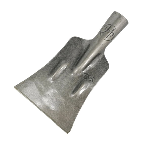 10 Inch Garden Shovel, Outdoor Cleaning Spade Weeding Shovel Steel Flat Ice Shovel Lawn Trowel Planting Tool for Farm Yard Sturdy Metal Ice Chopper for Winter Household Use