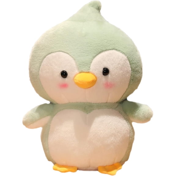 10 Inch Green Compact Penguin Hugging Doll Gift