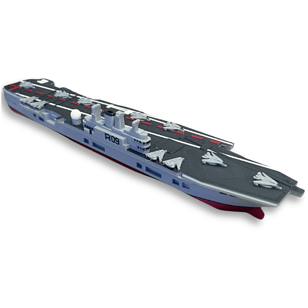10-Inch HMS Ark Royal (R09) Aircraft Carrier Model – Audacious-Class ...