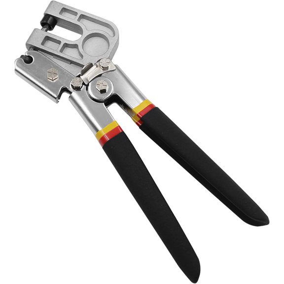 10 Inch High-Carbon Steel Metal Steel Stud Crimper, TPR Handle Stud Crimper Plaster Board Drywall Tool,Punch Lock Framing Fastening Crimping Hand Tool$$Tools & Hardware Other