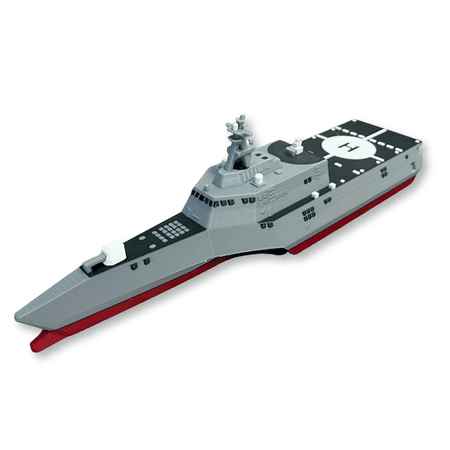 10-Inch Independence-Class Littoral Combat Ship Model – Trimaran Stealth Design – Modern Naval Desktop Display & Military Collector Series