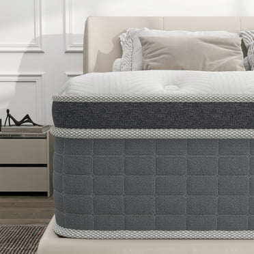 10 Inch King Mattress Gel Memory Foam Spring Hybrid Mattress In A Box Medium Firm