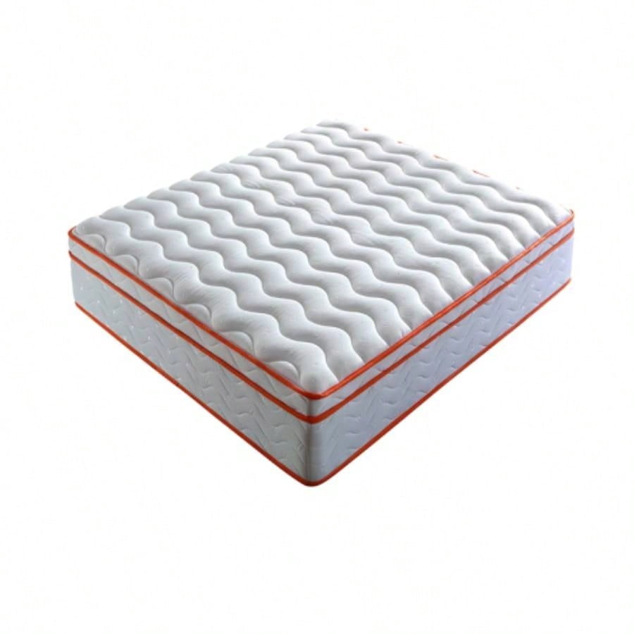 10 Inch King Size Hybrid Mattress, Medium Firm Foam & Individual Pocket Springs, Fiberglass-Free Bed Mattress for Bedroom