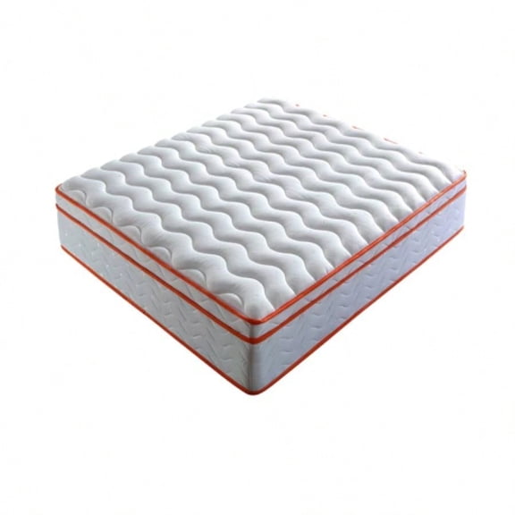 10 Inch King Size Hybrid Mattress, Medium Firm Foam & Individual Pocket Springs, Fiberglass-Free Bed Mattress for Bedroom