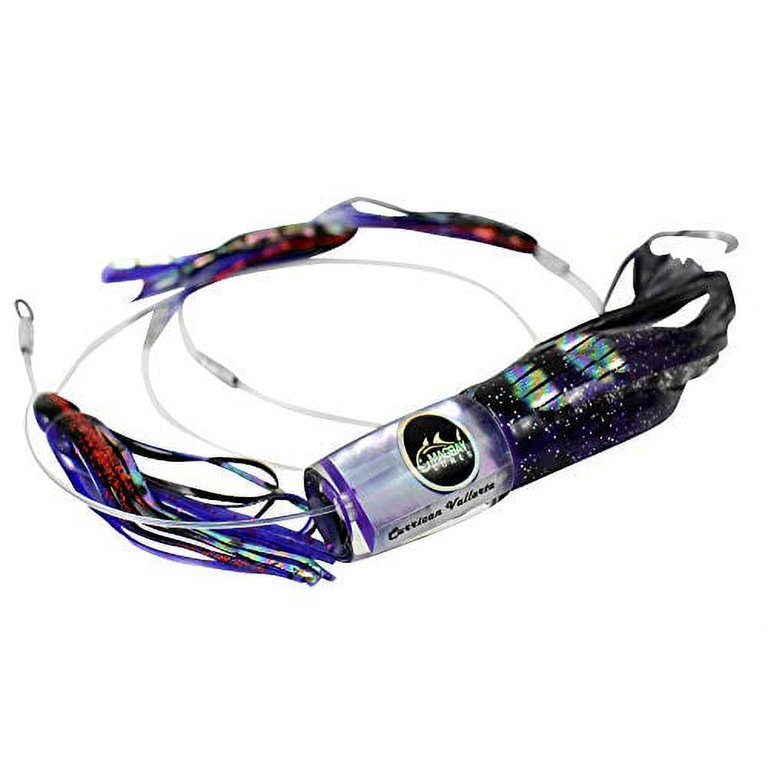 10 Inch Daisy Chain Trolling Lure For Tuna, Mahi, Wahoo & Marlin - Currican Vallarta Style With Tuna Clones