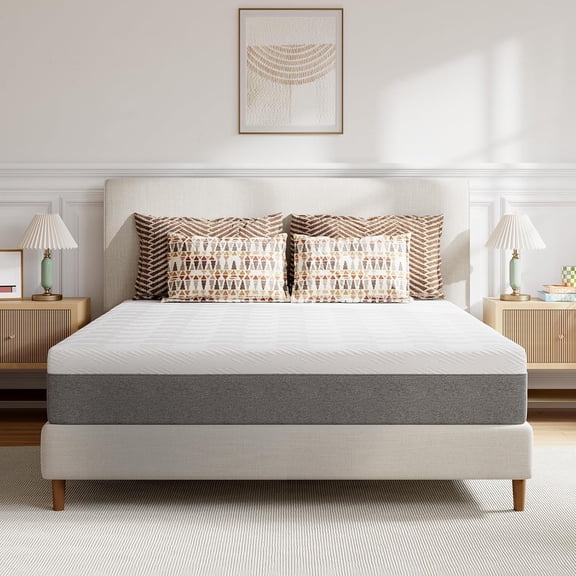 10 Inch Mattress Full, Gel Full Memory Foam Mattress in a Box with Comfort Foam for Back Pain Relief & Body Support & Cool Night Sleep, CertiPUR-US Certified