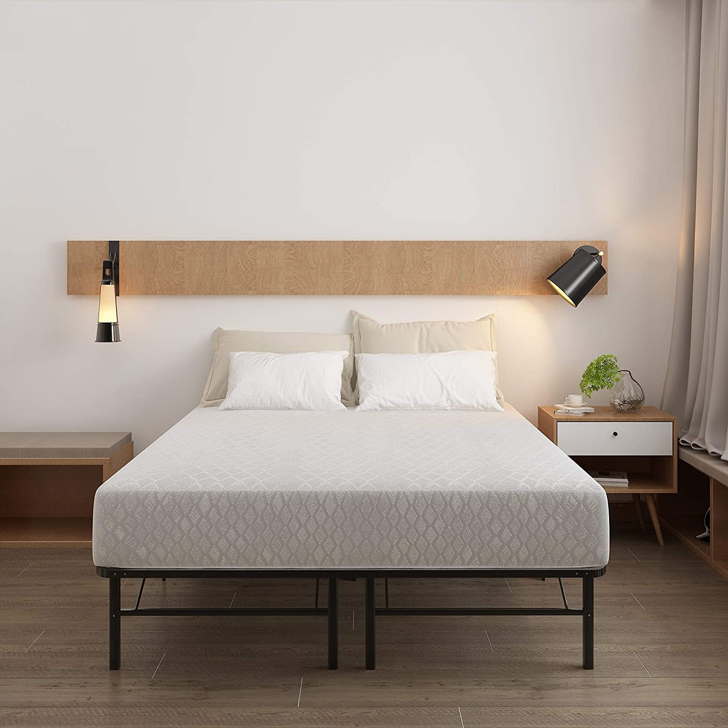 10 Inch Memory Foam Mattress with Better Than a Boxspring Adjustable