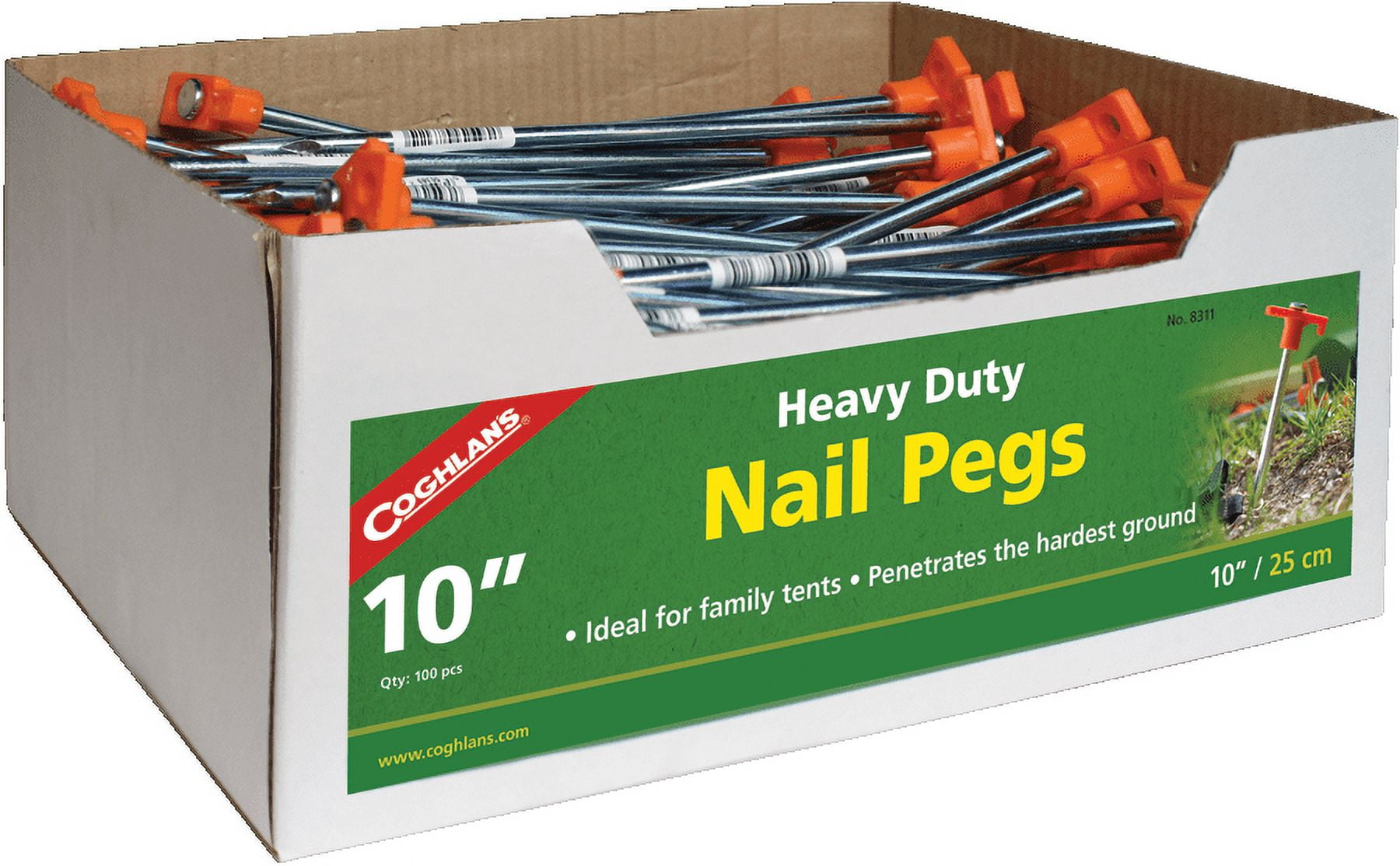 10 Inch Nail Pegs Bulk