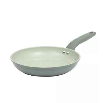 10 Inch Nonstick Aluminum Frying Pan, Sage Green