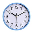 thumbnail image 1 of 10 Inch Plastic Wall Clock Living Room Quartz Silent, 1 of 8