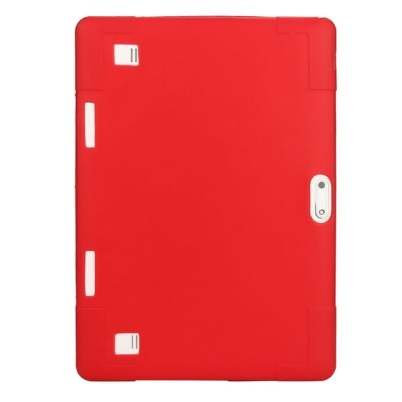 10 Inch Protective Cover, Anti Drop and Shockproof, Universal Silicone Case for Tablet Computer, Lightweight and Durable, Red