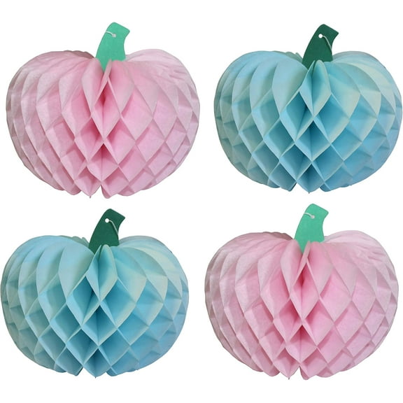 10 Inch Pumpkin Decorations, and Blue