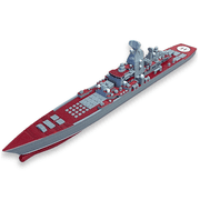 10-Inch Pyotr Velikiy Kirov-Class Battlecruiser Model   Russian Nuclear-Powered Warship   Elite Naval Desktop Display & Modern Warfare Series