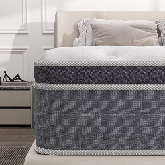 10 inch Queen Mattress Gel Memory Foam Spring Hybrid Mattress In A Box Medium Firm