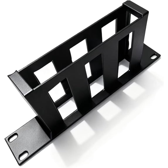 10-Inch Rack Mount Kit for NETGEAR GS308EP, Network Switch Rack Bracket, Server Rack Mounting Kit for Home Office Setup