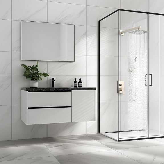 10 Inch Rain Shower Head - Brushed Nickel